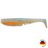 Виброхвост IRON CLAW Moby Softbaits RACKER SHAD UV Non Toxic / 17cm / Blue Glitter Orange