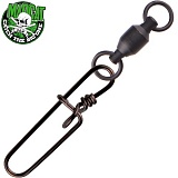 Вертлюг с застежкой MADCAT® BB POWER Swivel+SECU Sna