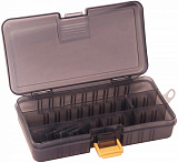 Коробка Kosadaka TB-S34B 16*9*3см для приманок, регулируемая, дымчатая