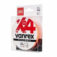 Леска плетёная LJ Vanrex х4 BRAID Fluo Orange