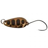 Блесна колеблющаяся Tearo 2.1G Gold & Black Yamame