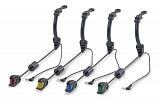Комплект индикаторов поклевки с подсветкой ANACONDA VIPEX RSX Swing Arm (Red, Green, Blue, Yellow) - 4шт.