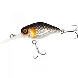 Воблер JACKALL Chubby DD 38 uv mat silver & black