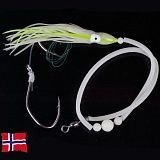 Оснастка морская AQUANTIC® Ball Rig L - №8/0 + 10/0 / 60cm / 1.2mm