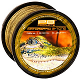 Леска плетеная PB Products GATOR BRAID - 0.26mm / 25lb / 1000m