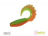 Твистер DELPHIN TWISTA UVs / 10cm / DISCO - 5шт.