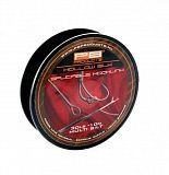 Поводковый материал PB Products HOLLOW SILK Splicable Hooklink 30lb / 10m - Multi Silt