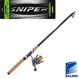 Спиннинг-комплект Salmo Sniper TRAVEL SPIN SET 2.10 Спиннинг-комплект Salmo Sniper TRAVEL SPIN SET 2.10