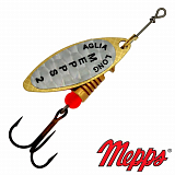Блесна Mepps AGLIA LONGUE RAINBO OR Золото №1 4,5гр.