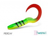 Твистер DELPHIN TWISTA-X Eeltail UVs / 6cm / PERCHY - 5шт.