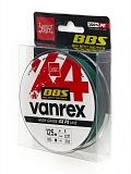Леска плетёная Lucky John Vanrex BBS х4 BRAID Moss Green 125/037