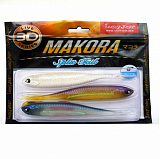Виброхвосты LJ 3D Series MAKORA SPLIT TAIL 6.0in(15,24)/MIX1 3шт.