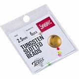 Головки Lucky John Area Trout Game вольфрамовые 02.5мм 6шт(Gold, Silver, Yellow, Pink, Red, Green)