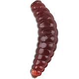 Силиконовые приманки ароматизированные IRON TROUT Super Soft Bee Maggots - Cheese / 2.5cm / BR - 15шт.