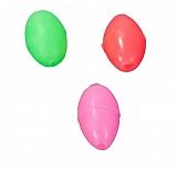 Бусина AQUANTIC® Glow Bead - 8x12mm / Oval - Pink - 10шт.