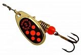 Блесна Mepps COMET BLACK FURY OR FLUO ORANGE №2 4,5гр
