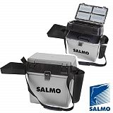 Ящик рыболовный зимний Salmo 2-х ярусный (из 5-ти частей) пластиковый 39,5x24,5x38