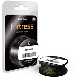 Поводковый материал Delphin FORTRESS / 20m - Black / Green 20m - 35lb