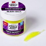 Слаги съедобные искусственные LJ Pro Series TRICK WORM 2,0in 5см 10шт. (чеснок) 071