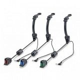 Комплект индикаторов поклевки с подсветкой ANACONDA VIPEX RSX Swing Arm (Red, Green, Blue) - 3шт.