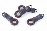 Кольцо с застежкой KORUM Camo Running Rig Clips / 8шт. SMALL
