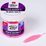 Слаги съедобные искусственные LJ Pro Series TRICK WORM 2,5in 63.5мм 7шт. (чеснок) F05