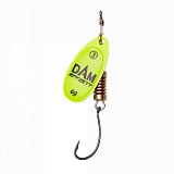 Блесна вращающаяся DAM SINGLE HOOK SPINNER - Yellow №3 / 6g