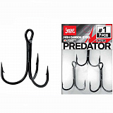 Крючки-тройники Lucky John PREDATOR сер. LJH234