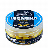 Бойлы насадочные плавающие Sonik Baits LOGANIKA Fluo Pop-ups 10 мм 50мл (Логаника)