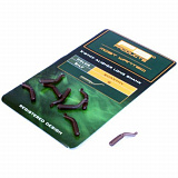 Трубка для крючка PB Products X-Stiff Aligners Long Shank №8-4 - Silt / 8шт.