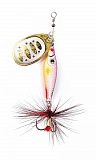Блесна вращающаяся Lucky John TRIAN BLADE ROUND 6.0г цв.002