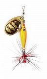 Блесна вращающаяся Lucky John TRIAN BLADE ROUND 6.0г цв.001
