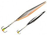 Блесна вертикальная зимняя Lucky John SHINER 75мм Minnow блистер