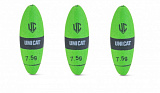 Полавок UNI CAT EVA Micro Lifter / 3.5g / Green - 3шт.