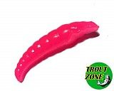 Мягкая приманка Trout Zone Paddle 1.6" 50мм Сыр цв.Малиновый