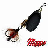 Блесна вращающаяся Mepps Aglia Mouche 2 #NR/RG 4.5gr Черный/Красный