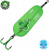 Блесны колеблющиеся MADCAT® A-STATIC RATTLIN' SPOON - 110g - GREEN