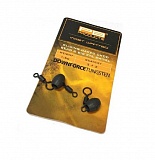Бусина скользящая с вертлюгом PB Products DT Naked Chod Bead & Ring Swivel 1,5 g 3шт.