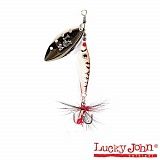 Блесна вращающаяся Lucky John TRIAN BLADE LONG 6.0г цв.007
