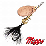 Блесна вращающаяся Mepps Aglia Mouche 0 #CU/NR 2.5gr Медь/Черный