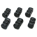 Плавающие насадки Evolution Carp Tackle Corn Stacks - Black 6шт.