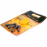 Набор для оснастки утяжеленный PB Products DT X-Small Heli-Chod Rubber & Beads / 4шт. Silt