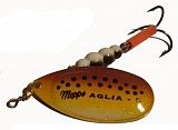 Блесна Mepps AGLIA FLUO BROWN №4 9гр.