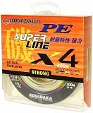 Леска плетен. Kosadaka "SUPER LINE PE X4" 300м, цв. multicolor 0.30мм 21,8кг