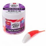 Слаги съедобные искусственные LJ Pro Series TRICK WORM 2,0in 5см 10шт. (чеснок) T93
