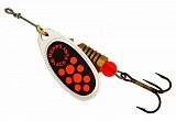 Блесна Mepps COMET BLACK FURY AG FLUO ORANGE №4 8гр