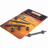 Набор для оснастки утяжеленный PB Products DT Heli-Chod Rubber & Beads / 3шт. Weed