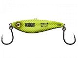 Блесна вертикальная MADCAT® A-STATIC VIBRATIX - FLUO YELLOW UV - 14cm - 130g
