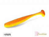 Виброхвост плавающий DELPHIN ZANDERA UVs / 10cm / HAWAI - 5шт.
