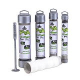 Сетка быстрорастворимая в тубе ANACONDA Fast Melt PVA X-Mesh Funnel & Plunger System 15mm / 7m